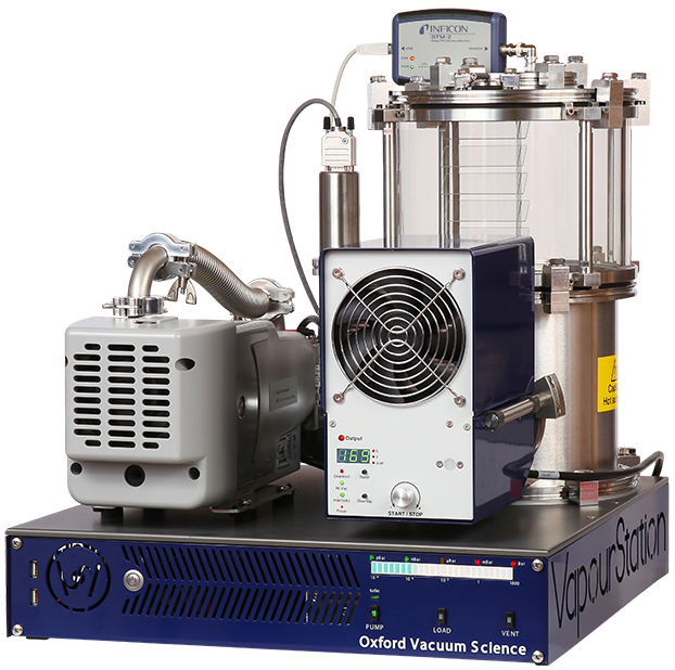 VapourStation low cost bench-top coater / thermal evaporator with 400A on board power supply